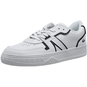 Lacoste 45SFA0087, Court Sneakers voor dames, WHT/BLK, 41 EU, Wht Blk, 41 EU