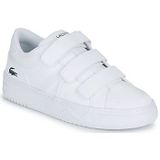 Lacoste 45suj0010, Court Sneakers voor kinderen, uniseks, Wht, 39 EU