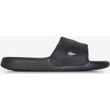 Lacoste - Serve Pin Slides - Badslippers - Zwart - Rubber - Foam Voetbed