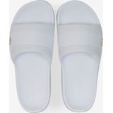 Lacoste - Serve Pin Slides - Badslippers - Wit