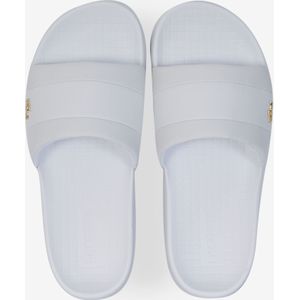 Lacoste - Serve Pin Slides - Badslippers - Wit