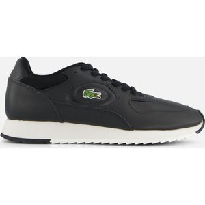 Lacoste Linetrack 2231 Sma Heren Sneakers - Zwart/Gebroken Wit - Maat 42