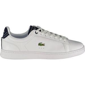 Lacoste Heren 46sma0034 Sneakers, Wht Nvy, 42.5 EU