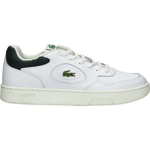 Lacoste, Schoenen, Heren, Wit, 43 EU, Leer, Heren Lage Sneakers Lineshet