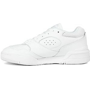 Sneakers - Lineshot - Effen - Leer - Platte Hak