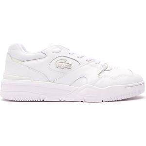 Lacoste Heren 46sma0110 Sneakers, Wht Wht 21g, 41 EU