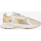 Lacoste L003 Neo Dames Sneakers - Bruin/Wit - Maat 38