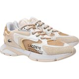 Lacoste L003 Neo Lage sneakers - Leren Sneaker - Heren - Beige - Maat 43
