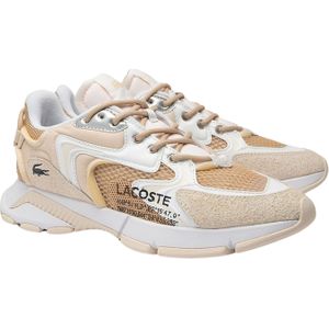 Sneakers L003 Neo LACOSTE. Polyester materiaal. Maten 45. Beige kleur