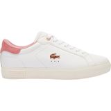 Lacoste - Powercourt - Sneakers - Wit - Leer
