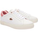 Lacoste - Powercourt - Sneakers - Wit - Leer