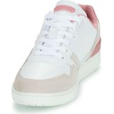 Lacoste T-Clip Dames Sneakers - Wit/Roze - Maat 38