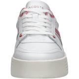 Lacoste L002 Evo Dames Sneakers - Wit/Roze - Maat 38