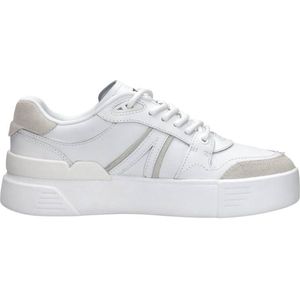 Lacoste L002 Evo Dames Sneakers - Wit/Gebroken Wit - Maat 37