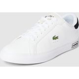 Lacoste Powercourt Heren Sneakers - Wit/Zwart - Maat 45