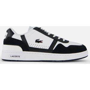 Lacoste T-Clip Sneakers wit Leer