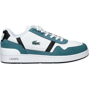 Lacoste T-Clip Heren Sneakers - Wit/Groen - Maat 40