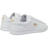 Sneakers - Wit - Gecoat Leer - Dempende Binnenzool