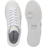 Sneakers - Wit - Gecoat Leer - Dempende Binnenzool
