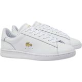 Sneakers - Wit - Gecoat Leer - Dempende Binnenzool