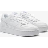 LACOSTE - T Clip Platform - Lage Sneakers - Wit - Polyester