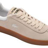 LACOSTE - Baseshot - Sneakers - Beige - Leer