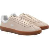 LACOSTE - Baseshot - Sneakers - Beige - Leer