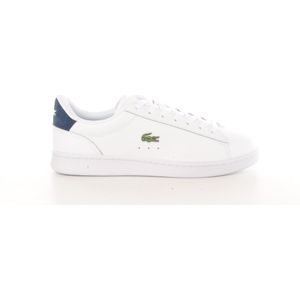 Lacoste Herren-Sneakers Carnaby Set aus Leder - WHITE / NAVY Size 40