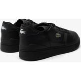 Lacoste Sneakers Heren - Zwart - Leer - T-Clip Design