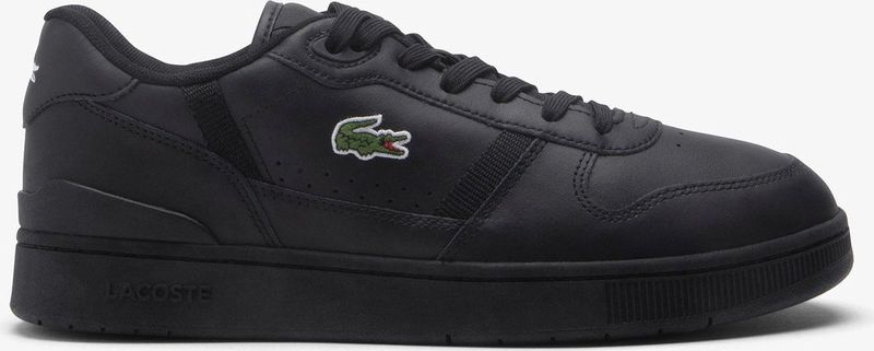 Lacoste Sneakers Heren - Zwart - Leer - T-Clip Design