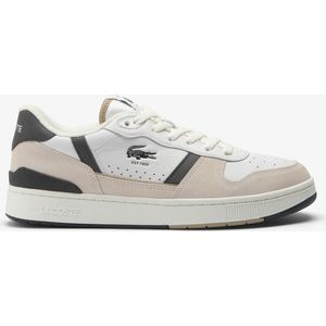 Lacoste - T-Clip - Sneakers - Wit - Leren Bovenwerk