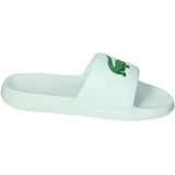 Lacoste - Men Serve Slide 1.0 - Badslipper - Wit - Groen - EVA