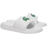 Lacoste - Men Serve Slide 1.0 - Badslipper - Wit - Groen - EVA