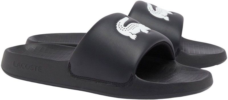 Lacoste - Serve 1.0 - Slippers - Zwart - Synthetisch