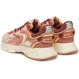 Lacoste - Sportschoenen - Roze - Dames - Suède