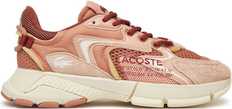 Lacoste - Sportschoenen - Roze - Dames - Suède