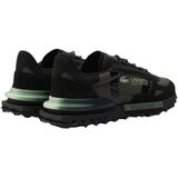 Lacoste - Elite - Hardloopschoenen - Zwart - Lichtgroene Accenten