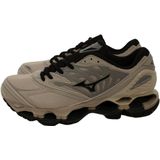 Mizuno - Wave Prophecy LS - Sneakers - Grijs - Beige - Zwart - Mesh Design