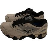 Mizuno - Wave Prophecy LS - Sneakers - Grijs - Beige - Zwart - Mesh Design