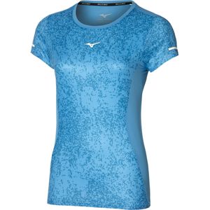 Mizuno PREMIUM AERO T-SHIRT Hardloopschoenen Zwart Dames Maat S