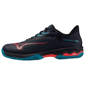 Mizuno WAVE EXCEED LIGHT 2 PADEL Salute/Hibiscus/Enamel Blau Herren Grösse 44.5