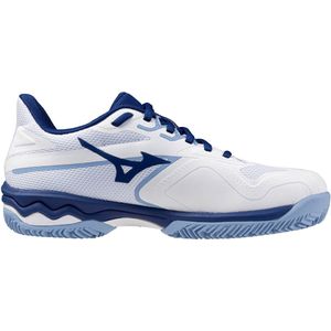Wave Exceed Light 2 CC Tennisschoen Dames White/Bellwether Blue/Bel Air Blue 5,5