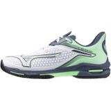 Mizuno - WAVE EXCEED TOUR 6 CC - Tennisschoenen - Wit/India Ink/Neo Mint