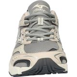 Mizuno - MXR Casual - Korfbalschoenen - Wit/Zilver - Mesh/Synthetisch Leer