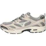 Mizuno - MXR Casual - Korfbalschoenen - Wit/Zilver - Mesh/Synthetisch Leer