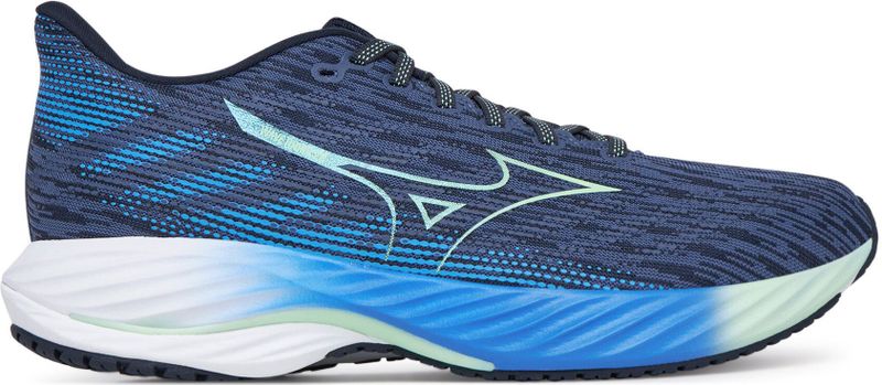 Mizuno - Wave Rider 28 - Hardloopschoenen - Zwart - Mizuno Enerzy Demping