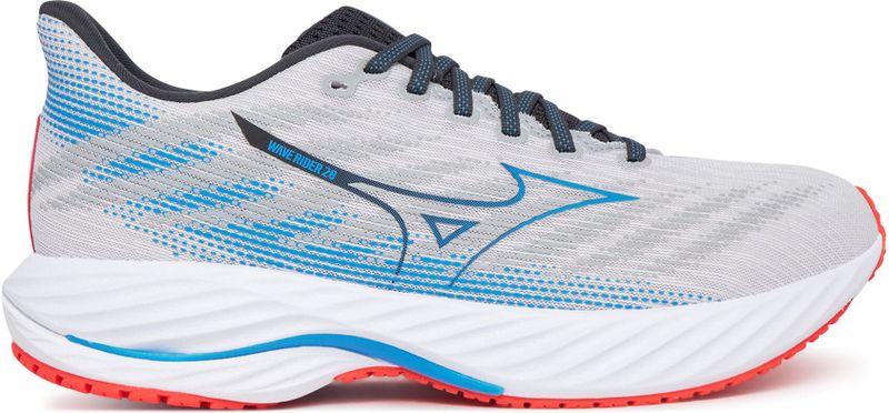 Mizuno - Wave Rider 28 - Hardloopschoenen - Zwart - Mizuno Enerzy Demping