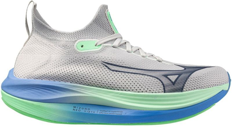 Mizuno Neo Vista Neutralschuh Herren - Grau, Blau, Größe 44