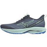 Mizuno Wave Rider GTX 2 Trailschuh Herren - Dunkelblau, Mint, Größe 46.5