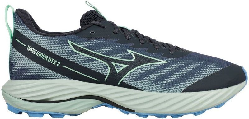 Mizuno - Wave Rider GTX 2 - Trailrunning Schoen - Zwart - Dempingmateriaal